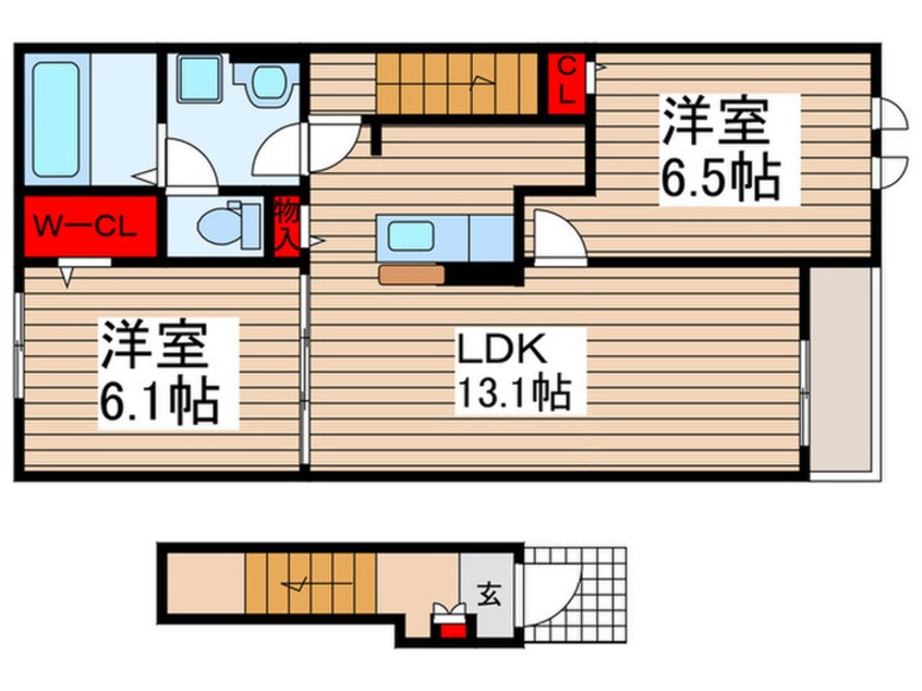 間取図 フォーカスⅡ