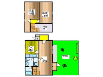 間取図 コテージサクラ