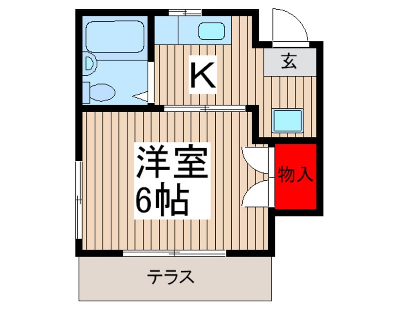 間取図 サンパークハイム