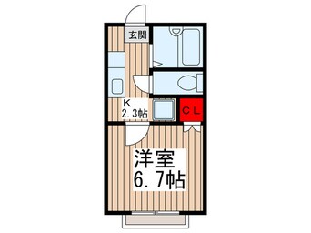 間取図 リジエールⅡ