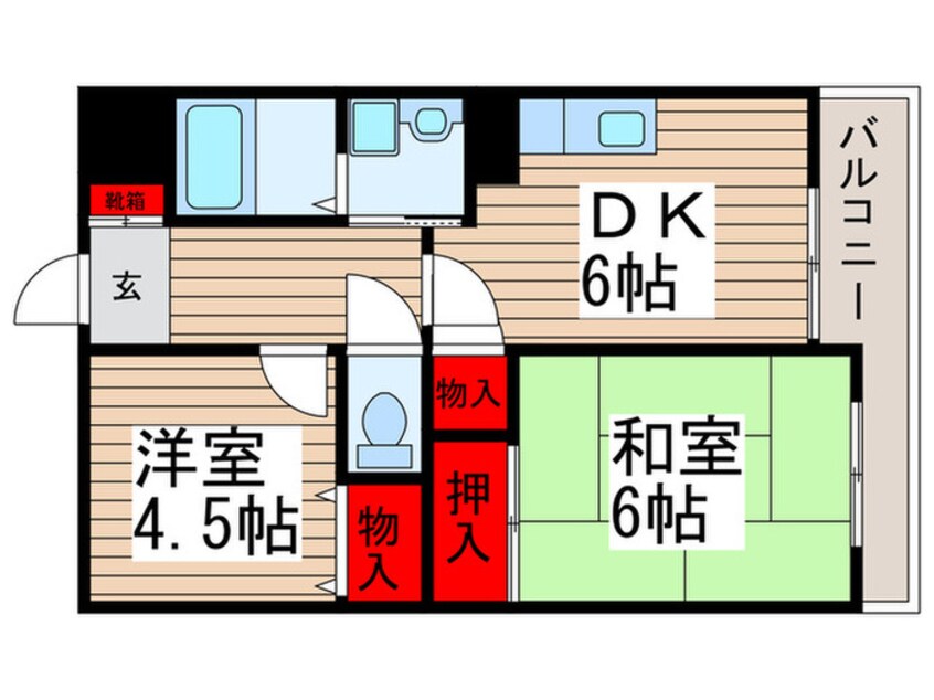 間取図 神谷レジデンス