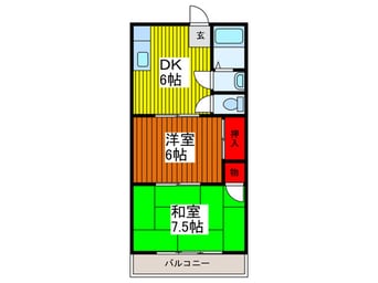 間取図 第二池田マンション