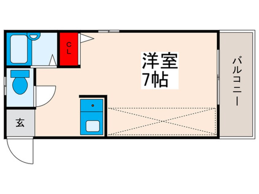 間取図 パークサイドN