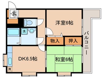 間取図 ベルコ－ト日吉２