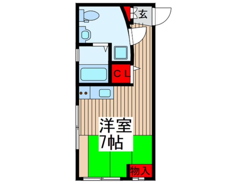 間取図 Ｍｉｍｏｓａ　Viｌｌａｇｅ