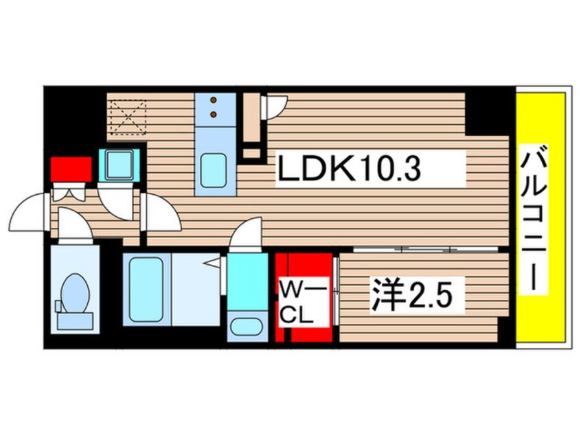 間取図 テラス森下