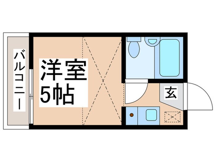 間取り図 クレセントハイツ学園西