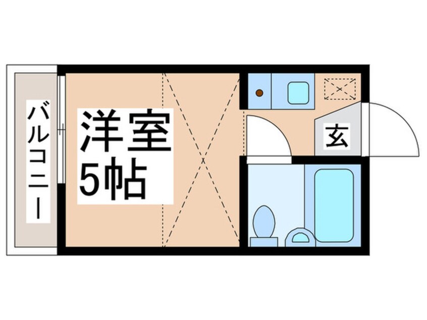 間取図 クレセントハイツ学園西