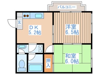 間取図 サクセス八日町