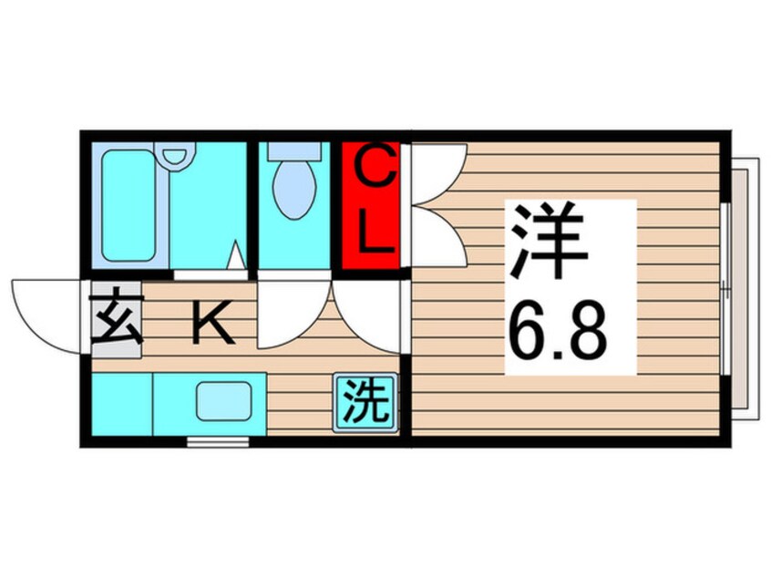 間取図 ｳﾞｨﾚﾁﾞ･ﾊﾋﾟﾈｽ5-参番館