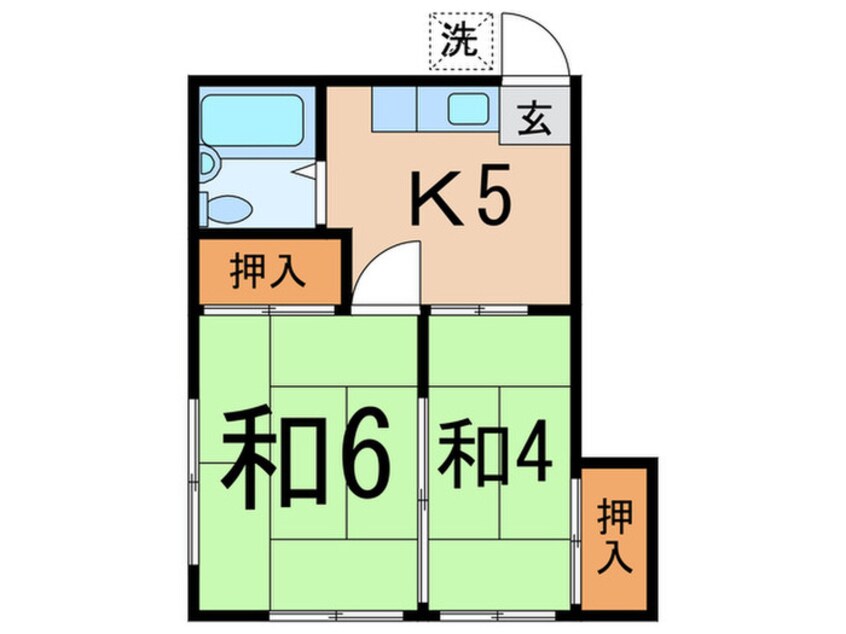 間取図 梅田ハイツ