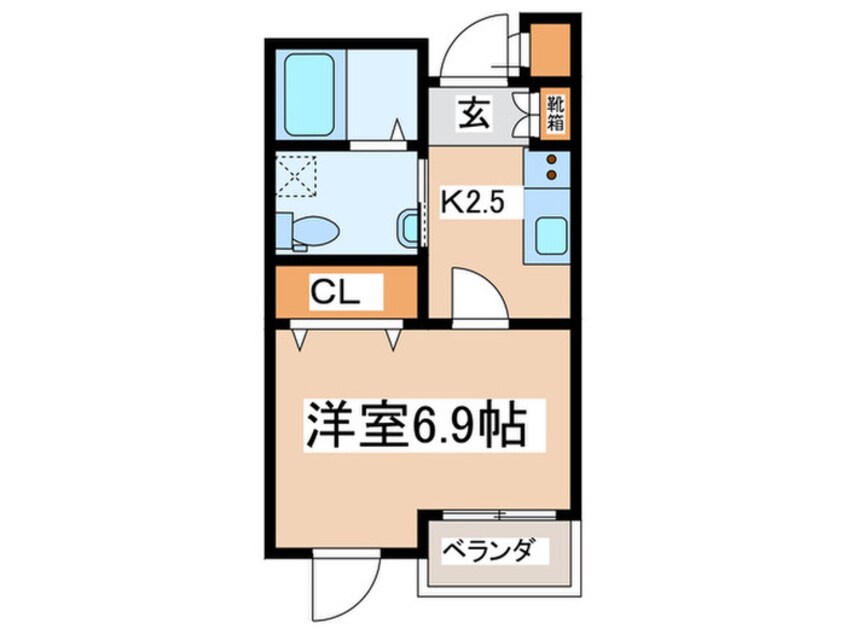 間取図 エマーレ永山