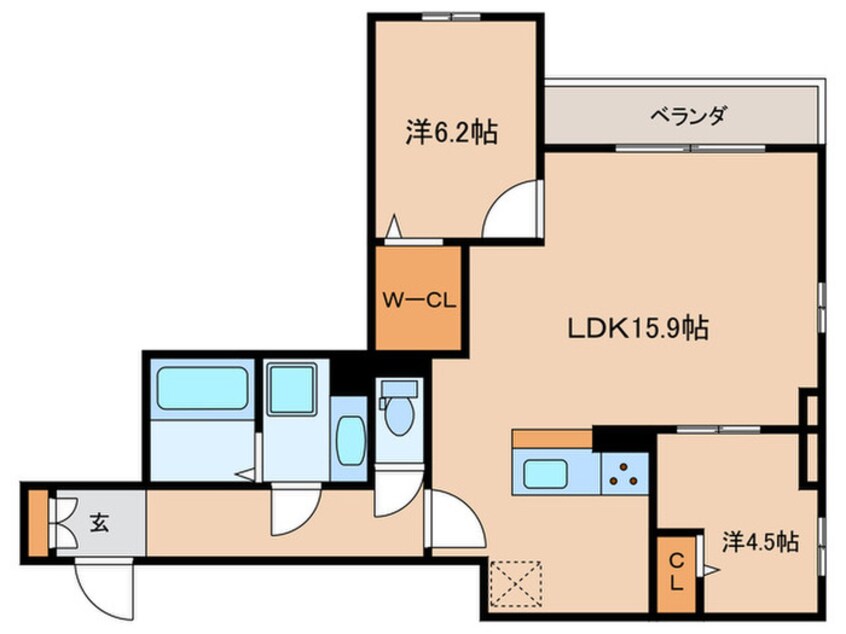 間取図 グラナーデ目白御留山