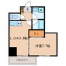ＰＡＰＩＬＬＯＮ 1LDKの間取り