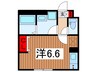 イクシオ Daita Valley 1Rの間取り