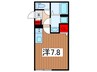 イクシオ Daita Valley 1Rの間取り