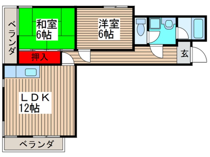 間取図 春日パステルプラザ