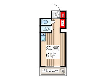 間取図 メゾン元横山（２１２）