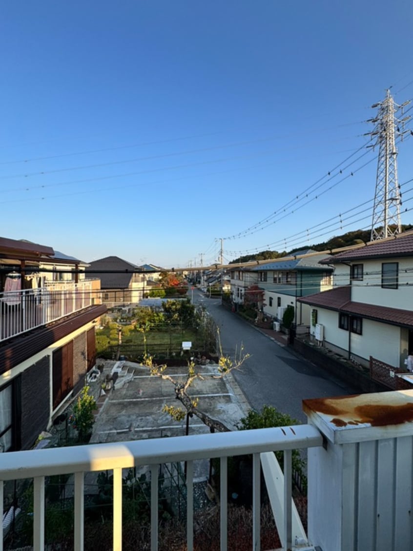 室内からの展望 サニーフラットB