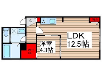 間取図 サンシャイン稔台