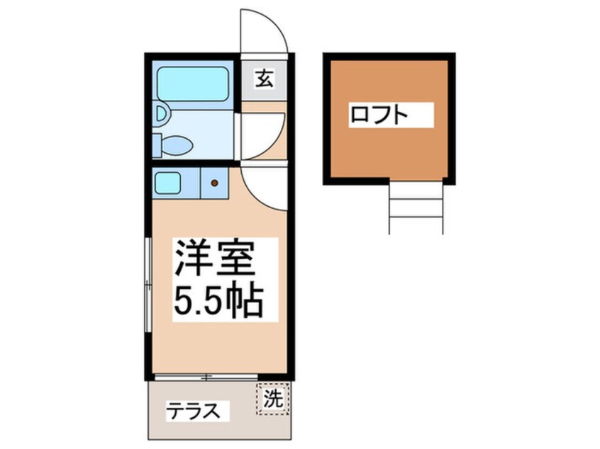 間取図 ヴィラオ－クラ・７