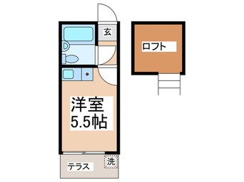 間取図 ヴィラオ－クラ・７