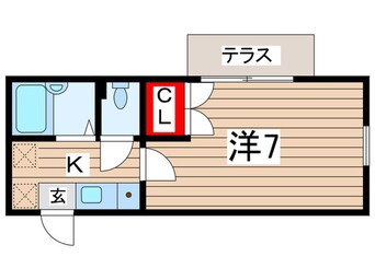 間取図 オ－ク・パレス