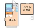 武蔵ケ丘パレスの間取図