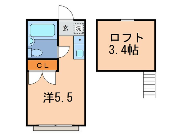 間取り図 武蔵ケ丘パレス