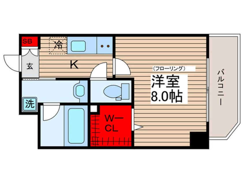 間取図 ＱＵＡＬＩＴＡＳ江東佐賀