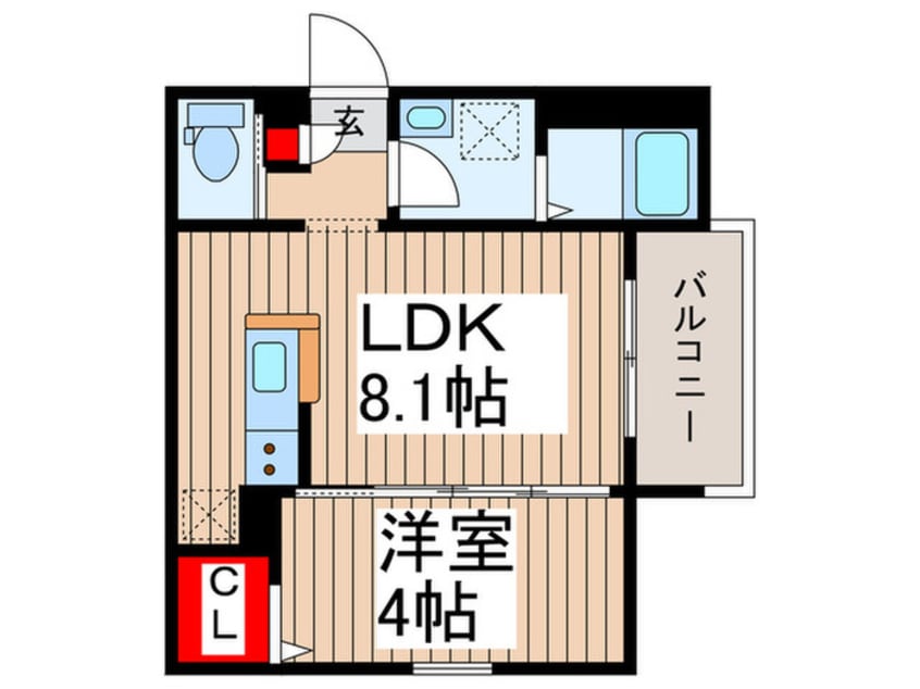 間取図 仮)Cuore新所沢