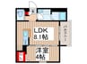 仮)Cuore新所沢 1LDKの間取り