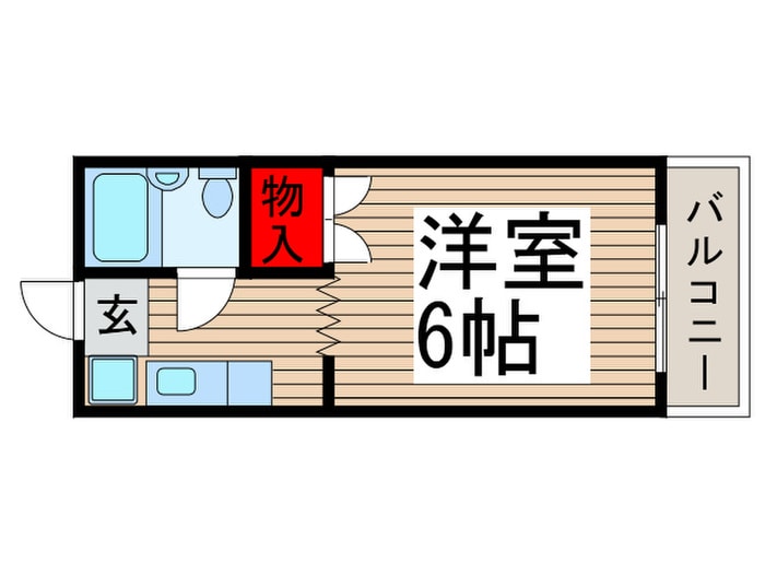間取り図 パレス狭山台