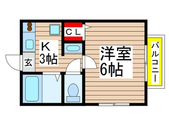 間取図 ヴランド－ル東船橋