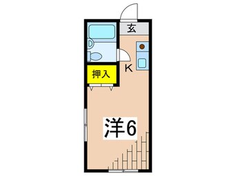 間取図 コ－ポ山王Ⅱ