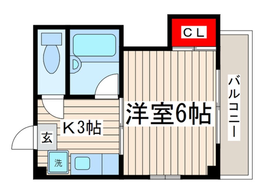 間取図 プラムハイライズⅡ