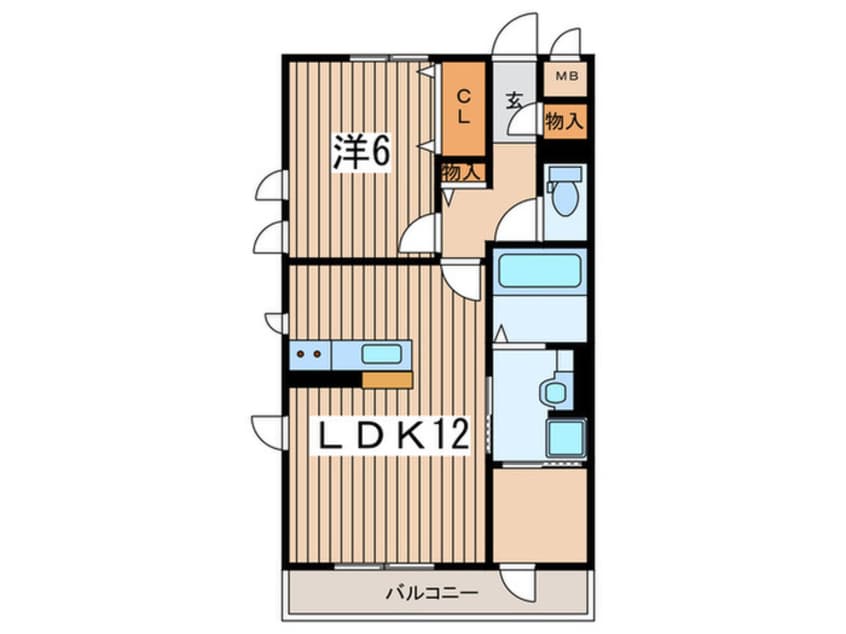 間取図 ビアンカ　ネーヴェ