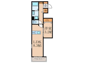 間取図 グリーンテラス鷺宮