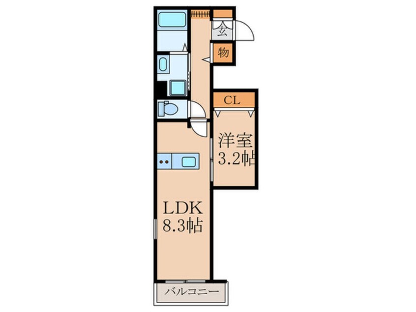 間取図 グリーンテラス鷺宮