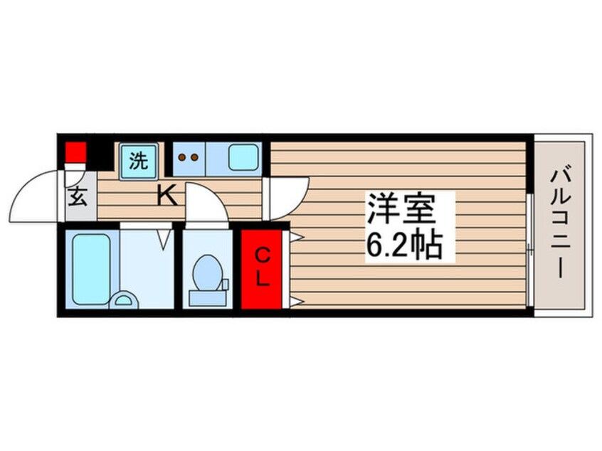 間取図 サンシャイン北小岩