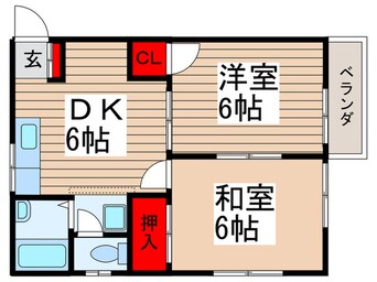 間取図 ドウェル松飛台