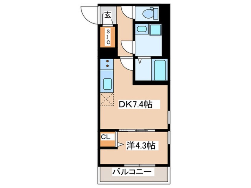 間取図 リブリ・鹿島