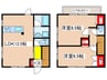 上十条２丁目戸建 2LDKの間取り