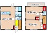 上十条２丁目戸建 2LDKの間取り
