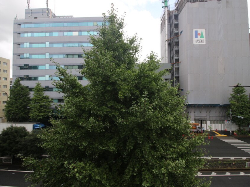 室内からの展望 青柳ビル