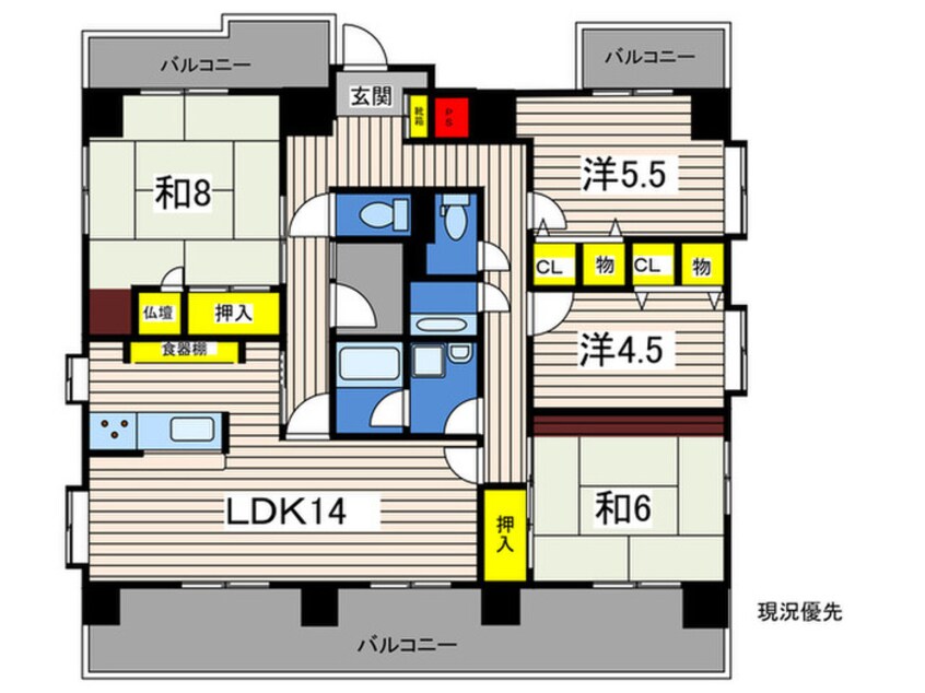 間取図 ピアコート