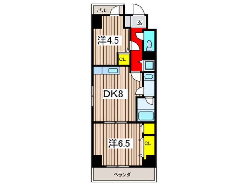 間取図 ピアコート