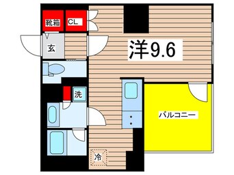 間取図 ｳｨﾙﾃﾗｽ森下三丁目