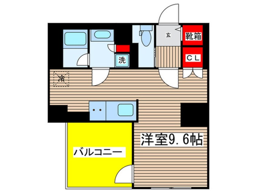 間取図 ｳｨﾙﾃﾗｽ森下三丁目