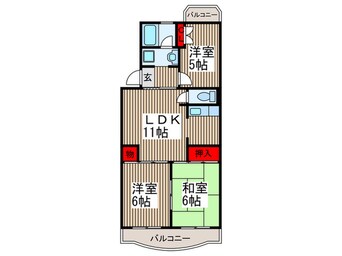 間取図 グレース武蔵浦和